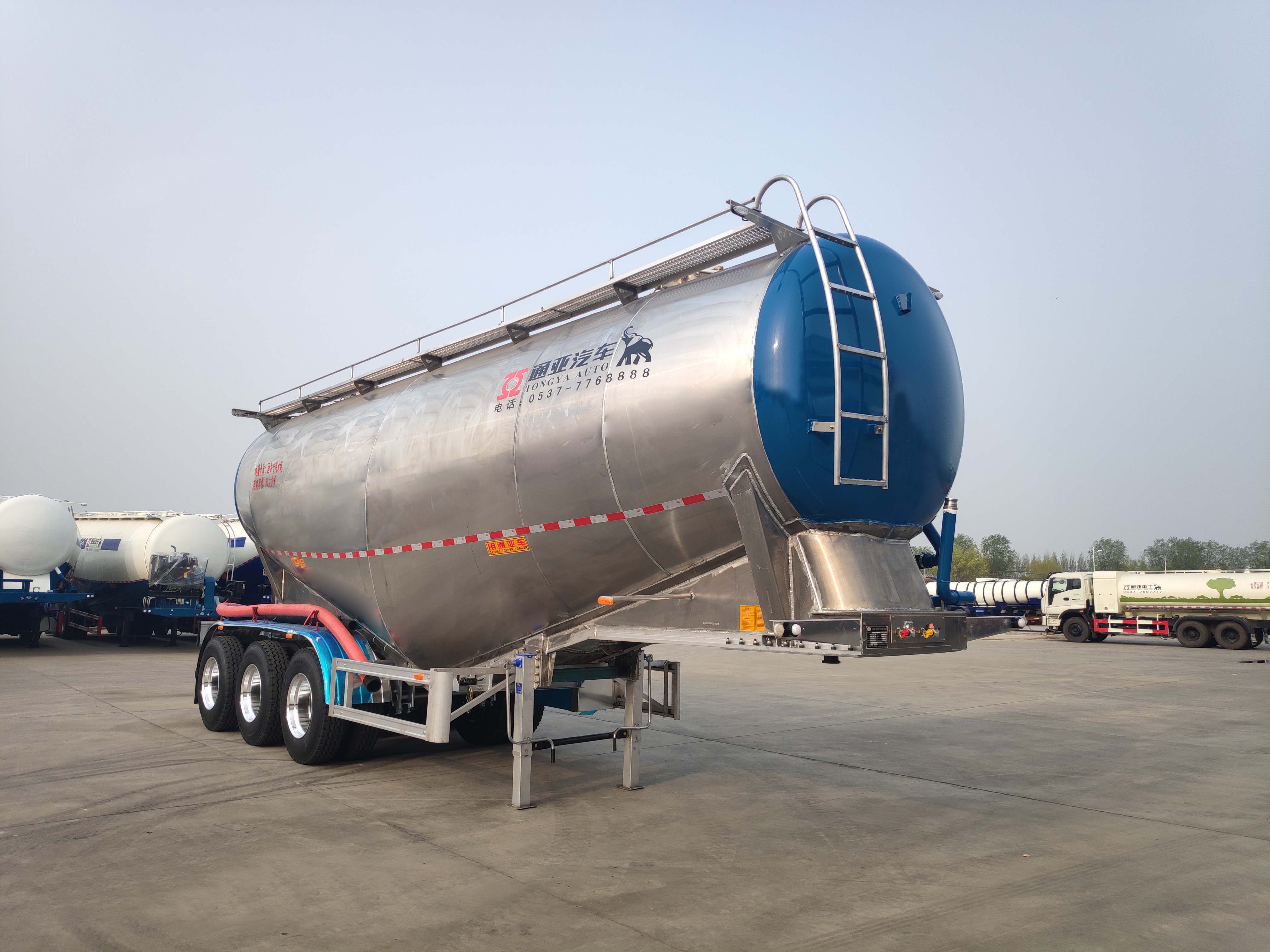 鋁合金粉罐半掛車